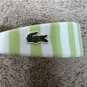 Bundle 2 lacoste headbands